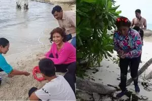 Blusukan di Pantai Belitung, Menteri Susi temukan kondisi miris