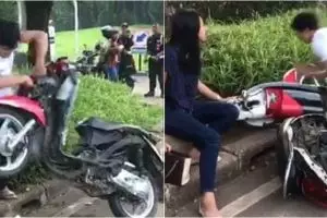 8 Kasus tilang polisi yang bikin geram, terbaru pria rusak motor