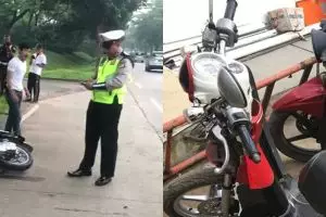6 Fakta tentang kasus sepeda motor dirusak karena ditilang