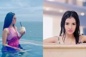 7 Pesona Anggia Chan di kolam renang ini bikin cowok deg-degan