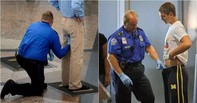 10 Momen awkward cek keamanan bandara, bikin mikir kemana-mana