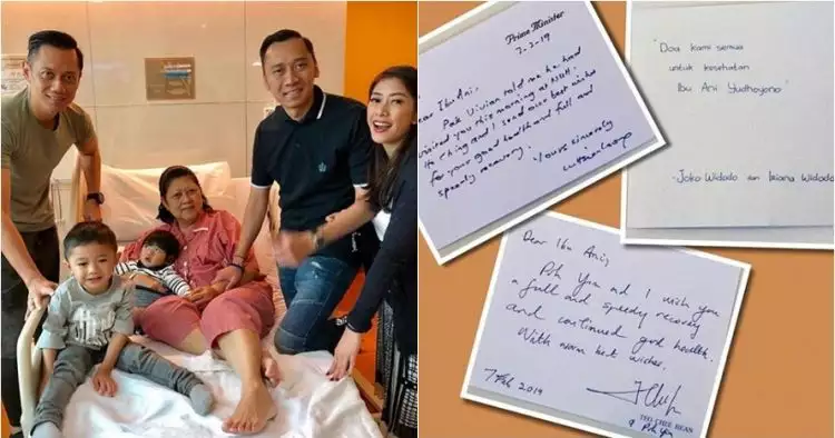 4 Potret kiriman bunga dan doa kesembuhan untuk Ani Yudhoyono