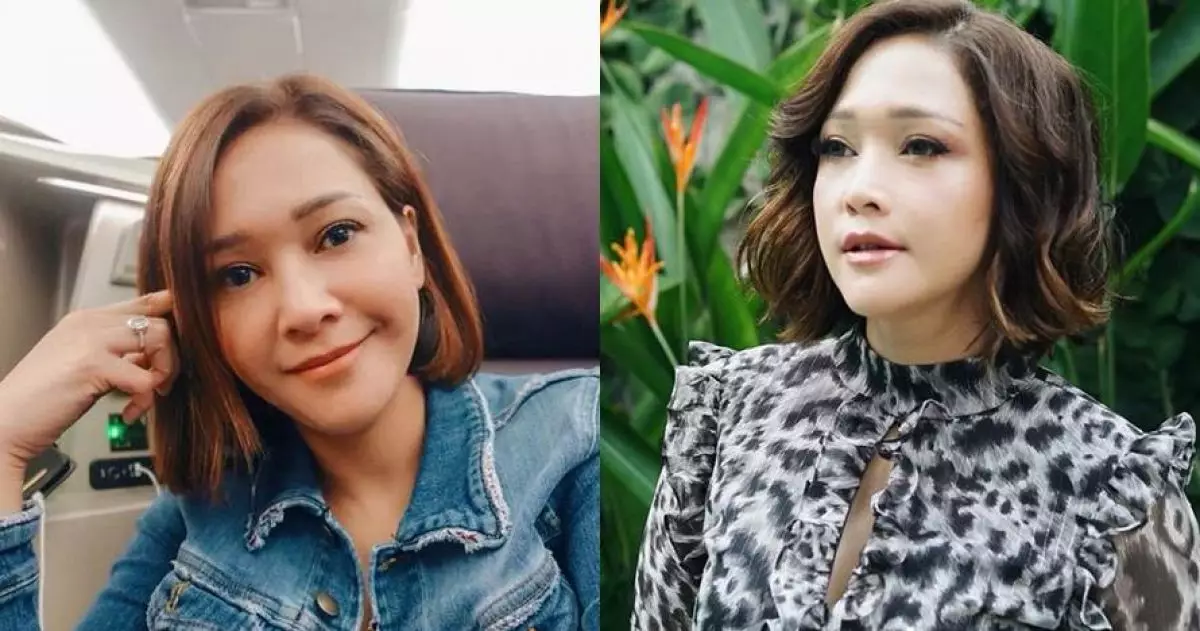 Foto nostalgia Maia Estianty saat masih tomboi, balapan gokar