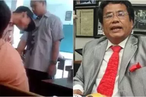 Ini aksi Hotman Paris bantu guru SMP ditantang siswa di Gresik