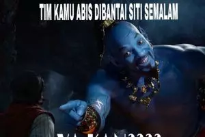 10 Meme lucu Will Smith saat jadi jin di film Aladdin