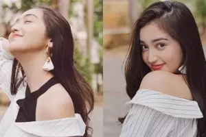 10 Potret Ranty Maria pamer bahu ini bikin deg-deg ser