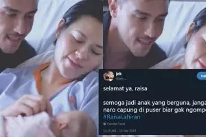 12 Cuitan lucu 'Raisa Lahiran' ini bikin ingat kenangan masa kecil