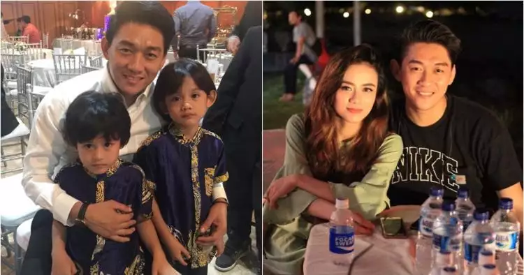 Potret kedekatan Ifan & putra Herman Seventeen, didoakan netizen