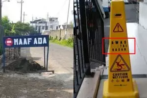 12 Pengumuman ini kalimatnya nggak selesai, bikin mikir keras