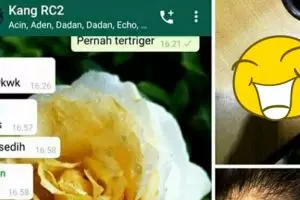 Tato di leher cewek ini ditempeli koyok, endingnya bikin nyengir