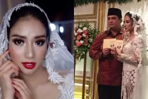 10 Momen pernikahan Bella Luna & Nana, penuh kebahagiaan