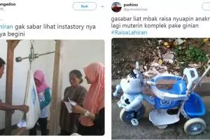 15 Cuitan lucu 'aktivitas Raisa jadi ibu' ini bikin ngakak