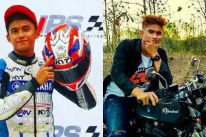 10 Potret kenangan M Zaki, pembalap muda jadi korban penusukan