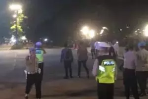 Ini keterangan polisi soal ledakan di dekat nobar debat capres