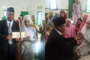 Viral pernikahan dengan maskawin es cendol, nikah tak harus mahal
