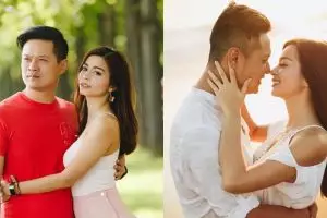 10 Momen romantis Sandra Olga & suami, diam-diam sudah menikah