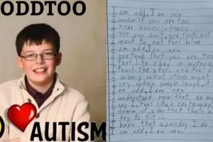 Puisi 'aku aneh' anak autis ini bikin tak kuasa menahan air mata