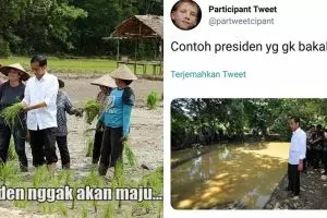 5 Humor lucu Presiden Jokowi nggak bakal maju ini bikin ngakak