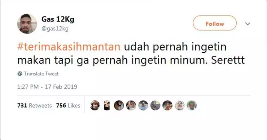 10 Cuitan lucu 'terima kasih mantan' ini bikin cepet move on