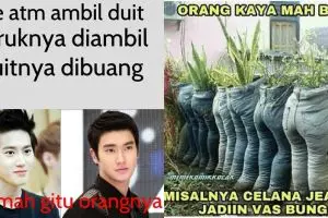 15 Meme lucu 'orang kaya mah bebas' ini bikin senyum kecut