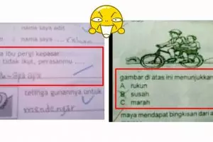 12 Jawaban soal Bahasa Indonesia ini absurdnya bikin tepuk jidat