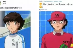11 Pelesetan lucu karakter Captain Tsubasa ini bikin ngakak