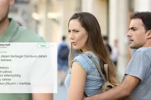 10 Kata lain dari cemburu ini nyindir cewek, bikin senyum kecut