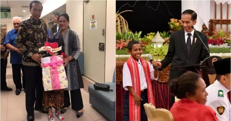 Shakira Aurum dan 4 anak ini dapat hadiah spesial dari Jokowi