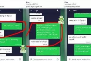 Diburu-buru penumpang, 10 balasan driver ojek online ini nampol