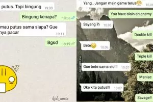 12 Obrolan lucu lagi putus cinta ini bikin meringis
