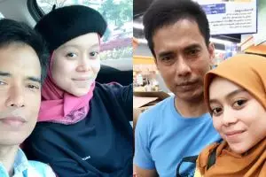 8 Momen kedekatan Lesty Kejora dan ayah, selalu kompak