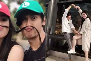 10 Pose kocak Caesar Hito & Felicya, jadi gagal romantis deh