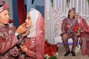 12 Potret kocak pengantin pria yang nggak pernah fokus