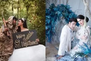 18 Gaya pemotretan Ammar Zoni & Irish Bella dalam berbagai tema