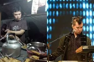 Viral penjual angkringan mirip Ahmad Dhani, ini lokasi jualannya