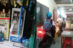 12 Foto absurd di warung ini cuma ada di Indonesia, bikin ketawa