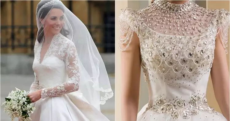 10 Gaun pengantin berharga fantastis, ada yang Rp 169 miliar