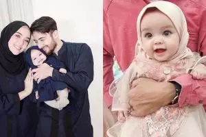 10 Foto anak Hamidah-Irvan Farhad pakai hijab, imutnya kebangetan