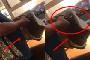 Kesal diremehkan pelayan, Zainal gunting tas Louis Vuitton Rp 100 Juta