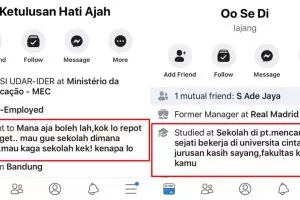 15 Akun Facebook ini nama profesi & sekolahnya absurd abis