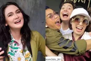 Reino menikah, ini dukungan haru Geng Mentri Ceria untuk Luna Maya