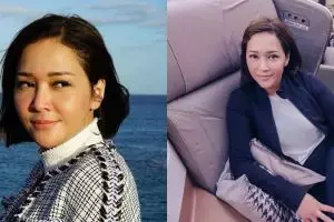 Pergi ke Surabaya, Maia Estianty mau jenguk Ahmad Dhani?