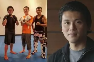 5 Aksi Reino Barack latihan boxing, bikin kaum hawa deg-deg ser