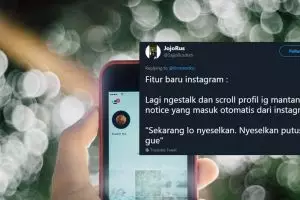 10 Cuitan lucu 'fitur baru Instagram' ini bikin tersenyum kecut