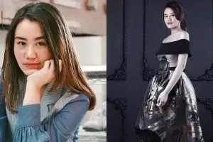 Sering tampil kasual, ini 7 potret Aaliyah Massaid kenakan gaun