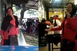 Mengamen lagu rock lawas, suara ibu ini bikin takjub