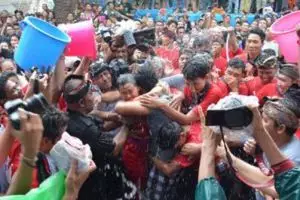 Bukan tradisi ciuman asal, ini 5 fakta Omed-omedan di Bali