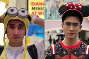 Biasa ganteng, Verrell Bramasta jadi imut pakai 8 topi unik ini