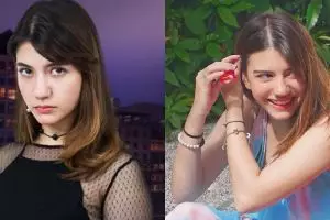 10 Pose manis Cassandra Lee si tokoh jahat Cinta Misteri, beda abis