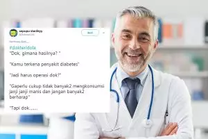 10 Cuitan lucu 'tanya dokter' ini recehnya dijamin bikin tepuk jidat